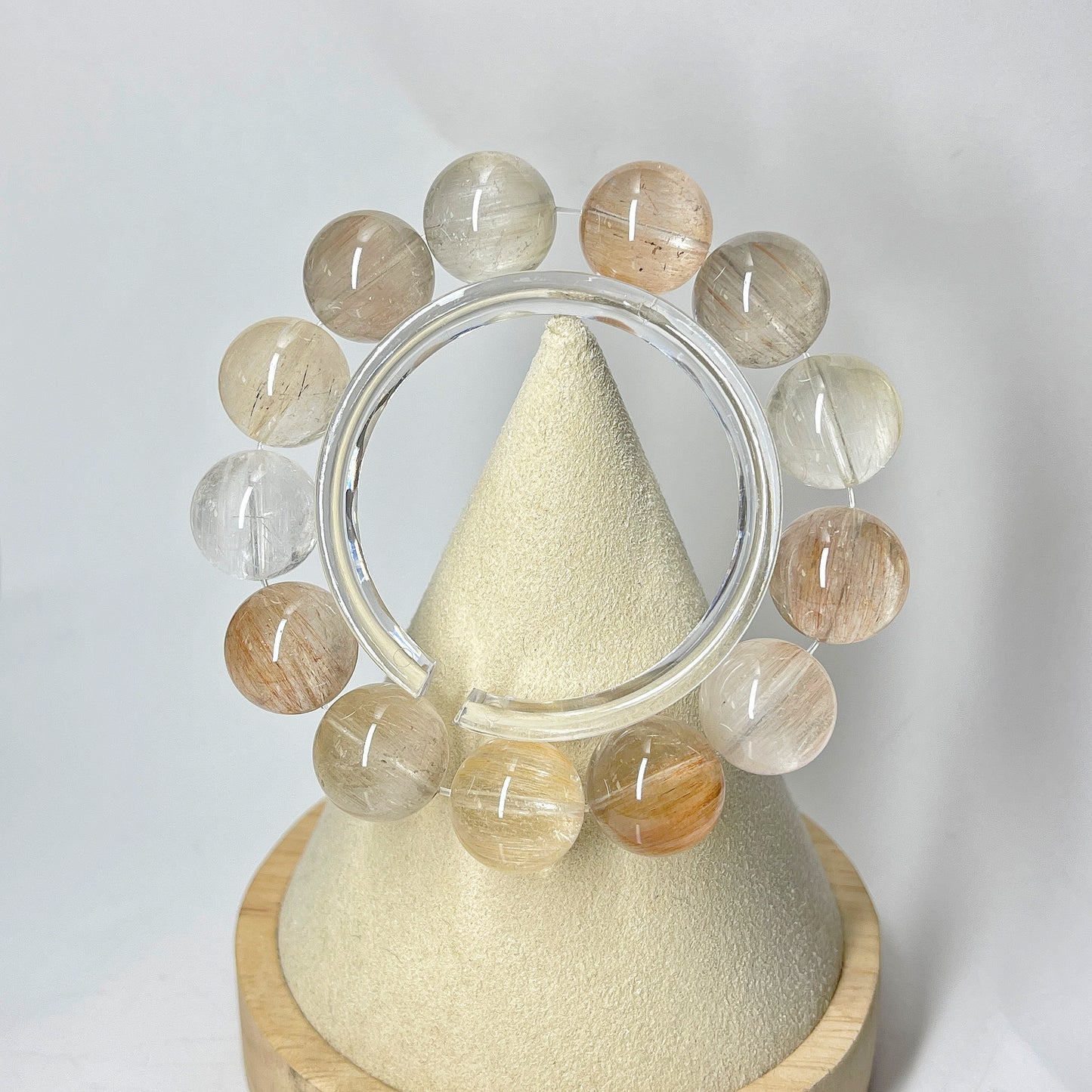 拉絲順髮兔毛( Rutilated Quartz)