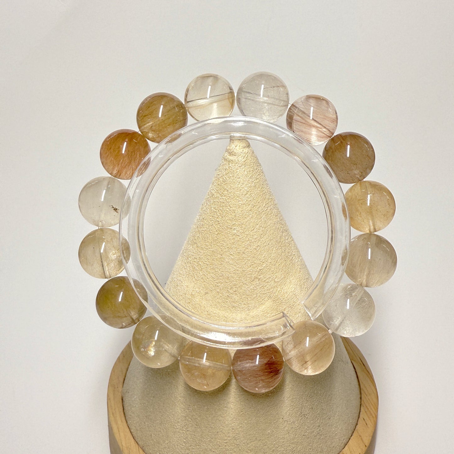 拉絲兔毛水晶( Rutilated Quartz)