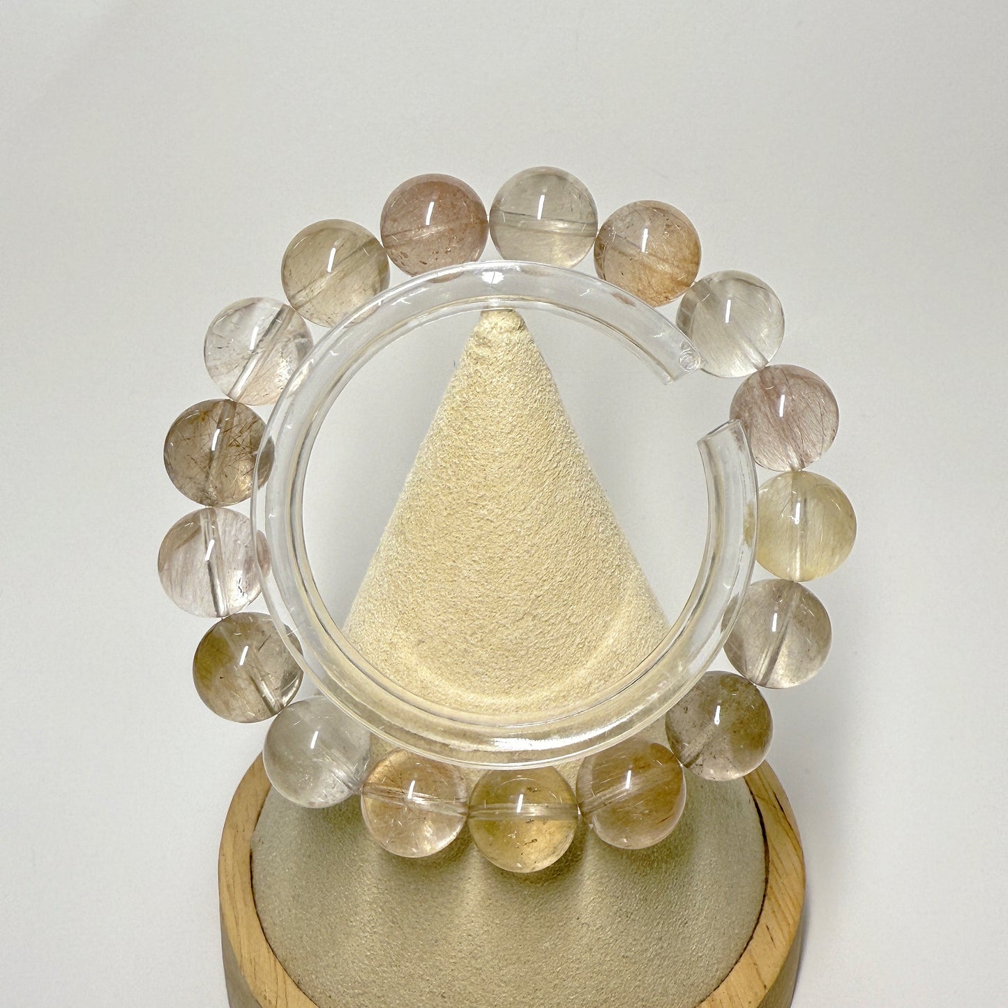 拉絲兔毛水晶( Rutilated Quartz)